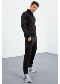 Herren Scuba Strick Aktives Set mit Rei&szlig;verschlusskragen