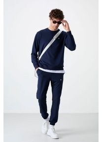 Herren Oversized Sweatshirt- und Hosen-Set