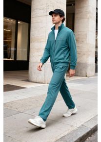 Herren Sweatshirt mit Rei&szlig;verschluss und Jogginghose Set