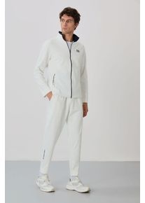 Herren Sweatshirt mit Rei&szlig;verschlusskragen und Hose Set