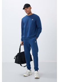 Herren Sweatshirt- und Hose-Set aus Baumwoll-Polyester-Fleece