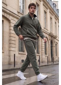 Herren-Polyester-Sweatshirt- und-Hosen-Set