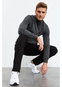 Herren Sweatshirt- und Hosen-Set mit Rei&szlig;verschluss