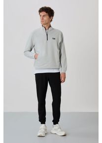 Herren Sweatshirt- und Hosen-Set mit Rei&szlig;verschluss
