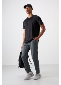 Herren Gerade Schnitt Nahtlose Jogginghose