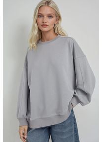 L&auml;ssiges Crewneck Strick Sweatshirt