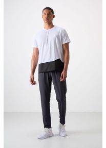 Herren Gerade Schnitt Nahtlose Sweatpants
