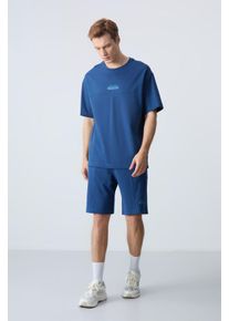 Herren Oversized T-Shirt und Shorts Set