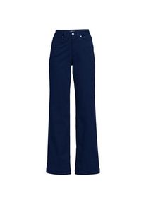 LANDS' END 5-Pocket-Chinos mit weitem Bein, Damen,  Gr&uuml;n, Baumwoll-Mischung, by Lands' End