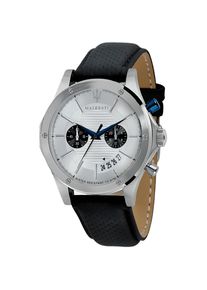 Maserati Circuito Silbernes Zifferblatt Herrenuhr - R8871627005