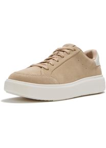 fitflop RTG Schn&uuml;r-Suede Damen Hazelnuss Sneaker