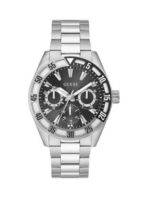 Guess Letterman Silber Herren Armbanduhr GW0904G1