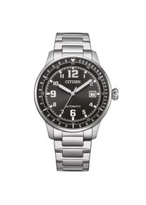 Citizen Urban Military Herren Silber Uhr NJ0190-51E