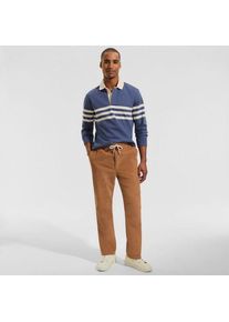 LANDS' END Classic Fit Schlupfbund-Feincordhose f&uuml;r Herren, Herren, size: regular, Braun, Baumwolle, by Lands' End
