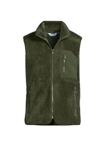 LANDS' END Teddy-Weste, Herren,  Gr&uuml;n, Polyester, by Lands' End