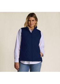 LANDS' END Isolierte Steppweste FeatherFree f&uuml;r Damen, Damen, size: regular, Blau, Polyester, by Lands' End