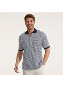 LANDS' END Supima Kurzarm-Polo f&uuml;r Herren in Tallgr&ouml;&szlig;e, Classic Fit, Herren, size: tall, Schwarz, Baumwolle, by Lands' End