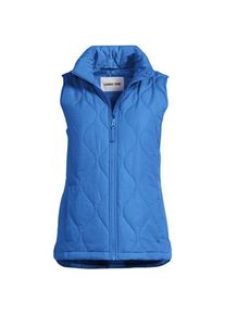 LANDS' END Isolierte Steppweste FeatherFree f&uuml;r Damen, Damen, size: regular, Blau, Polyester, by Lands' End