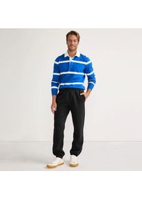 LANDS' END Serious Sweats Jogginghose f&uuml;r Herren, Herren, size: regular, Schwarz, Baumwoll-Mischung/Polyester-Mischung, by Lands' End