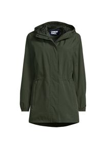 LANDS' END Wasserdichte Regenjacke SQUALL mit Packfach f&uuml;r Damen, Damen, size: regular, Gr&uuml;n, Polyester, by Lands' End