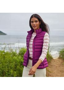 LANDS' END Daunenweste WANDERWEIGHT Verstaubar Ultraleicht, Damen,  Pink, Nylon, by Lands' End