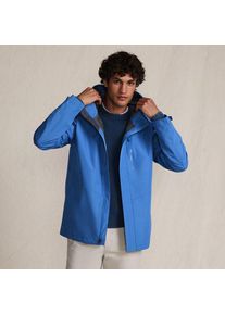 LANDS' END Verstaubare wasserdichte Regenjacke f&uuml;r Herren, Herren, size: regular, Blau, Polyester, by Lands' End