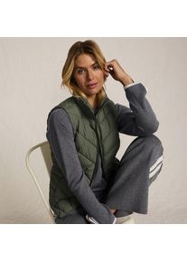 LANDS' END Isolierte Steppweste FeatherFree f&uuml;r Damen in Petite-Gr&ouml;&szlig;e, Damen, size: petite, Gr&uuml;n, Polyester, by Lands' End