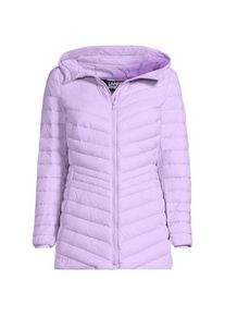LANDS' END Daunenjacke WANDERWEIGHT Verstaubar Ultraleicht mit Kapuze f&uuml;r Damen, Damen, size: regular, Lila, Nylon/Daunen, by Lands' End