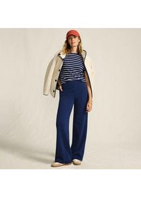 LANDS' END Serious Sweats Straight Fit Thermohose f&uuml;r Damen in Tall-Gr&ouml;&szlig;e, Damen, size: tall, Blau, Baumwoll-Mischung/Polyester-Mischung, by Lands' End