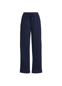 LANDS' END Jogginghose mit geradem Bein SERIOUS SWEATS f&uuml;r Damen, Damen, size: regular, Blau, Baumwoll-Mischung/Polyester-Mischung, by Lands' End