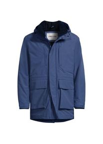 LANDS' END Wasserdichter, isolierter Squall-Parka f&uuml;r Herren, Herren, size: regular, Blau, Nylon, by Lands' End