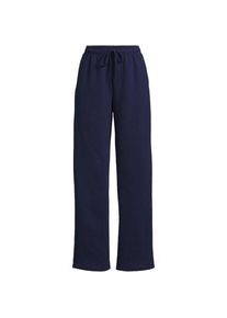 LANDS' END Jogginghose mit geradem Bein SERIOUS SWEATS f&uuml;r Damen, Damen, size: regular, Blau, Baumwoll-Mischung/Polyester-Mischung, by Lands' End