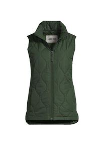 LANDS' END Isolierte Steppweste FeatherFree f&uuml;r Damen, Damen, size: regular, Gr&uuml;n, Polyester, by Lands' End