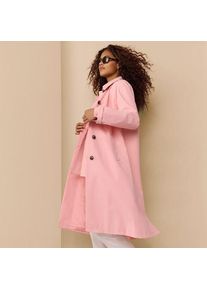 LANDS' END Wasserabweisender Mantel f&uuml;r Damen, Damen, size: regular, Pink, Polyester, by Lands' End
