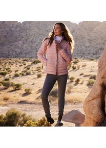 LANDS' END Leggings mit Pl&uuml;schfutter und Tasche SERIOUS SWEATS, Damen,  Grau, Baumwoll-Mischung/Polyester-Mischung, by Lands' End