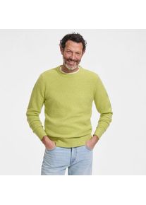 LANDS' END Wool Touch Rundhals-Pullover f&uuml;r Herren, Herren, size: regular, Gr&uuml;n, Wolle/Polyester/Nylon, by Lands' End