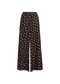 LANDS' END Premium Reinleinen-Palazzohose f&uuml;r Damen in Petite-Gr&ouml;&szlig;e, Damen, size: petite, Braun, Leinen, by Lands' End