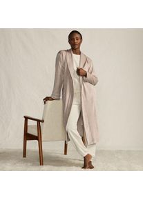 LANDS' END Morgenmantel aus Samt f&uuml;r Damen in Petite-Gr&ouml;&szlig;e, Damen, size: petite, Pink, Polyester/Polyester-Mischung, by Lands' End