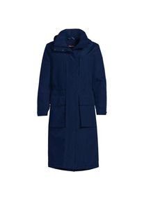 LANDS' END Wasserdichter Isolierter Stadion-Kapuzenmantel Squall f&uuml;r Damen in Plus-Gr&ouml;&szlig;e, Damen, size: plus, Blau, Nylon, by Lands' End