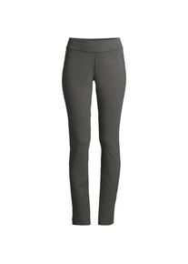 LANDS' END Slim Fit Starfish Jersey-Freizeithose in Plus-Gr&ouml;&szlig;e, Damen, size: plus, Grau, Elasthan/Baumwoll-Mischung, by Lands' End