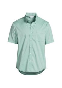 LANDS' END Ultimativ-Hemd mit kurzen &Auml;rmeln f&uuml;r Herren, Classic Fit, Herren, size: regular, Gr&uuml;n, Elasthan/Baumwoll-Mischung/Polyester-Mischung, by Lands' End