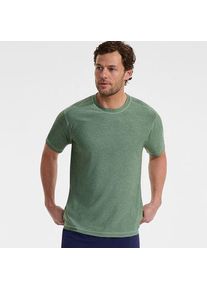 LANDS' END Kurzarm-Badeshirt f&uuml;r Herren, Herren, size: regular, Gr&uuml;n, by Lands' End