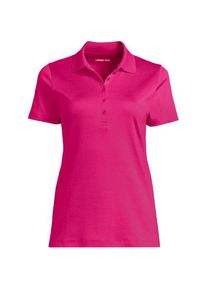 LANDS' END Supima-Poloshirt f&uuml;r Damen, Damen, size: regular, Pink, Baumwolle, by Lands' End