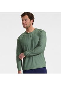 LANDS' END Langarm-Badeshirt f&uuml;r Herren, Herren, size: regular, Gr&uuml;n, by Lands' End