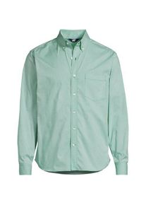 LANDS' END Ultimativ-Hemd f&uuml;r Herren, Tailored Fit, Herren, size: regular, Gr&uuml;n, Elasthan/Baumwoll-Mischung/Polyester-Mischung, by Lands' End