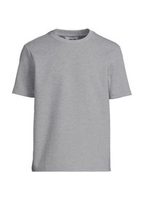 LANDS' END Seriously Soft T-Shirt, Herren, size: regular, Grau, Baumwolle/Polyester/Baumwoll-Mischung, by Lands' End