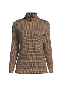 LANDS' END Rollkragenshirt aus Baumwoll/Modalmix in Plus-Gr&ouml;&szlig;e, Damen, size: plus, Elfenbein, Baumwolle/Elasthan/Baumwolle Modal, by Lands' End