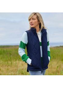LANDS' END Isolierte Steppweste FeatherFree f&uuml;r Damen in Plus-Gr&ouml;&szlig;e, Damen, size: plus, Blau, Polyester, by Lands' End