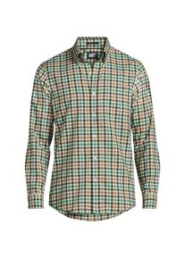 LANDS' END CLASSIC FIT. B&uuml;gelfreies Twillhemd f&uuml;r Herren, Herren, size: regular, Gr&uuml;n, Baumwolle, by Lands' End