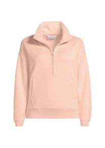 LANDS' END Sweatshirt SERIOUS SWEATS mit Rei&szlig;verschluss f&uuml;r Damen, Damen, size: regular, Pink, Baumwoll-Mischung/Polyester-Mischung, by Lands' End